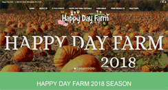 Desktop Screenshot of happydayfarmnj.com