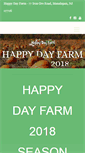 Mobile Screenshot of happydayfarmnj.com